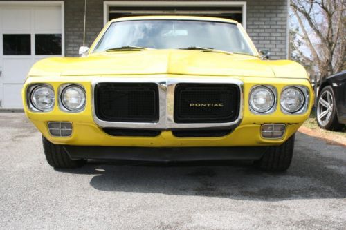 1969 pontiac firebird: 400 cubic inch  automatic