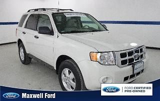 12 ford escape xlt v6, leather seats, sunroof, certified preowned, we finance!
