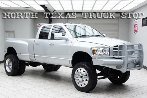 2007 dodge ram 3500 diesel 4x4 dually slt alcoas lifted quad cab texas