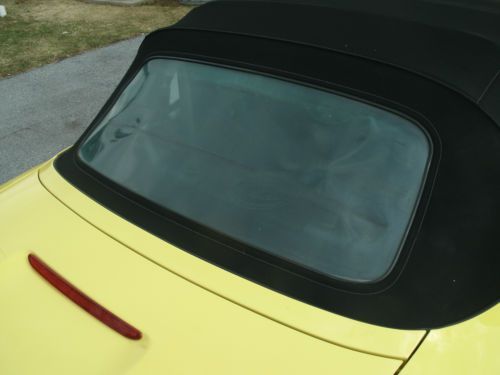 2000 BMW M Roadster Dakar Yellow 3.2L Convertible Rare Excellent Condition Z3, image 12