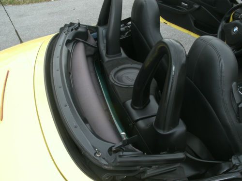 2000 BMW M Roadster Dakar Yellow 3.2L Convertible Rare Excellent Condition Z3, image 16