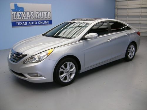 We finance!!!  2013 hyundai sonata limited roof leather bluetooth 21k texas auto