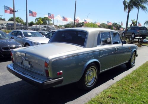1980 Rolls Royce Silver Shadow II 6.75L V8, Blue/Silver, US $19,900.00, image 5
