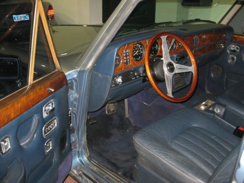 1980 Rolls Royce Silver Shadow II 6.75L V8, Blue/Silver, US $19,900.00, image 8