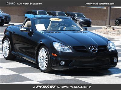 06 mercedes slk convertible  leather navigation clean car fax