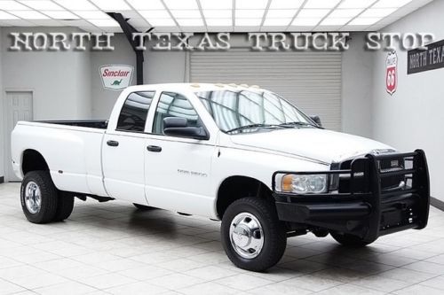 2003 dodge ram 3500 diesel 4x4 dually 6-speed st quad cab 1 owner