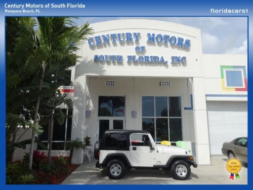 2005 wrangler hardtop 4x4 4wd 4.0l i6 auto 1 owner niada certified warranty