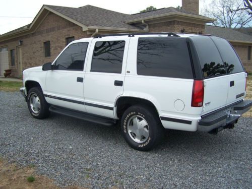 Chevrolet 1999 tahoe lt 4x4 (low miles) like new (no reserve)