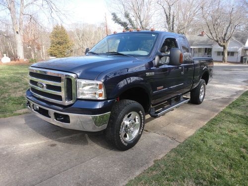 2007 ford f250 lariat extended cab 4x4 turbo diesel fx4 off road