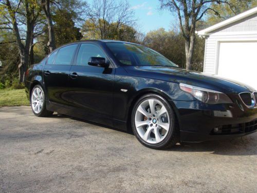 2007 bmw 550i, only 59,000 actual miles, black exterior, tan leather interior