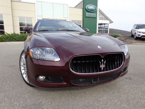 2011 maserati quattroporte s, local one-owner, low low low miles