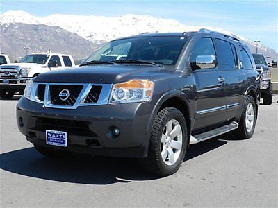 Nissan armda titanium 4x4 leather 3rd row bose audio auto tow 20 wheels low mile