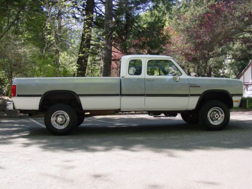 Only 138k miles clean 1993 power ram 250 12 valve cummins turbo diesel 4wd auto!