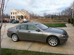 2006 bmw 750i base sedan 4-door 4.8l