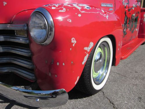 1952 Chevy 3100 5 window hot rod resto rod faux patina look!, US $22,500.00, image 11
