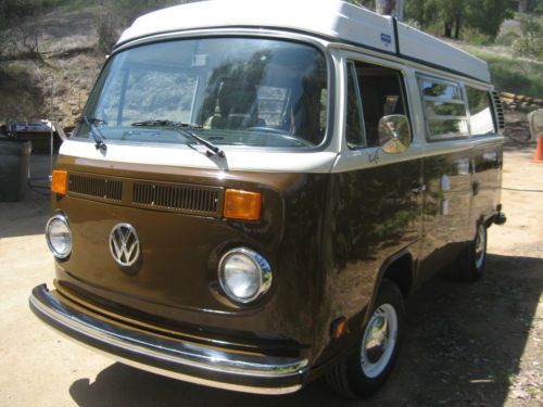 Vw westfalia deluxe camper- rare champagne edition with auto trans