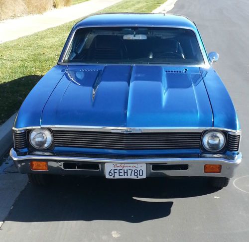 1970 chevrolet nova base coupe 2-door 5.7l