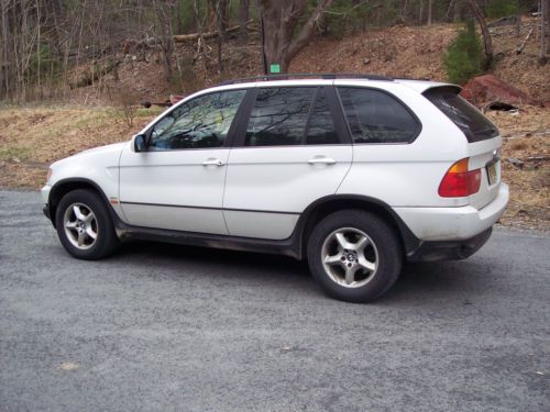 2002 bmw x-5, automatic, v-6, no title,no reserve!!! good shape, track or parts!