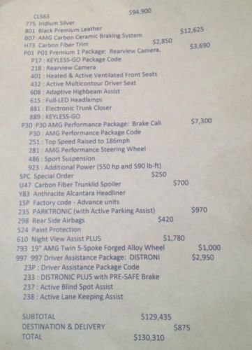 2014 Mercedes-Benz C63 AMG Base Sedan 4-Door 6.3L, US $78,900.00, image 4
