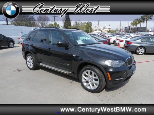 Certified leather awd x5 xdrive35i sport activity sport utility 4d black