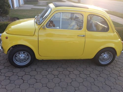 Fiat 500 Year 1971 Color Yellow excellent condition, US $9,500.00, image 2