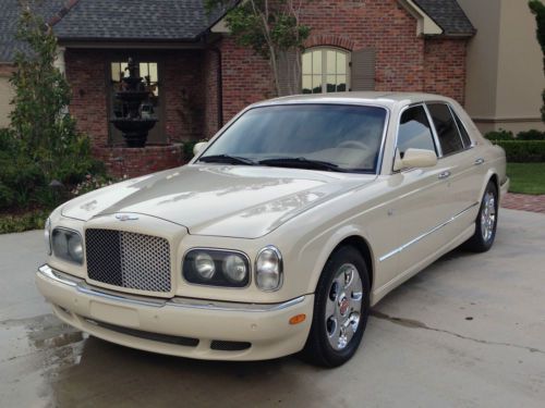 2002 bentley arnage red label sedan 4-door 6.75l turbo charged..