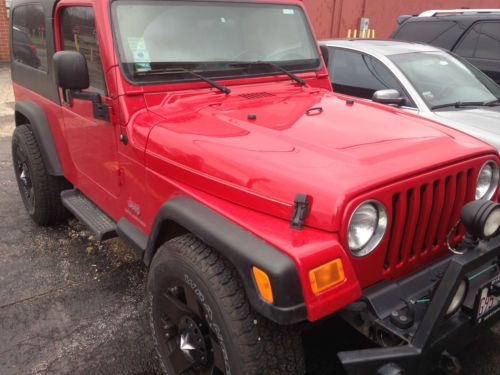 2004 jeep wrangler unlimited sport utility 2-door 4.0l