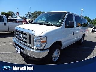 13 ford e-350 xlt 1 owner, v8, clean carfax, we finance!