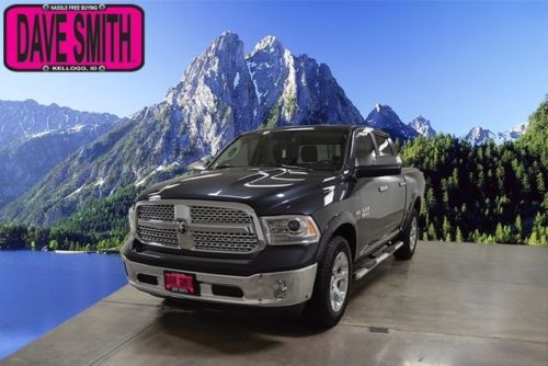 14 ram 1500 laramie 4x4 crew cab ac seats sunroof tonneau cover hemi navigation