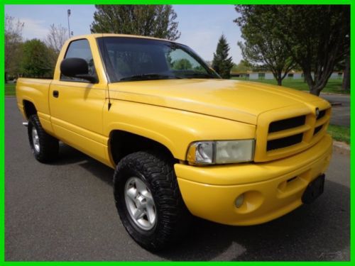 2000 dodge ram 1500 slt 4x4 pickup v-8 auto runs great no reserve auction