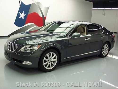 2007 lexus ls460 comfort sunroof nav rearview cam 70k texas direct auto