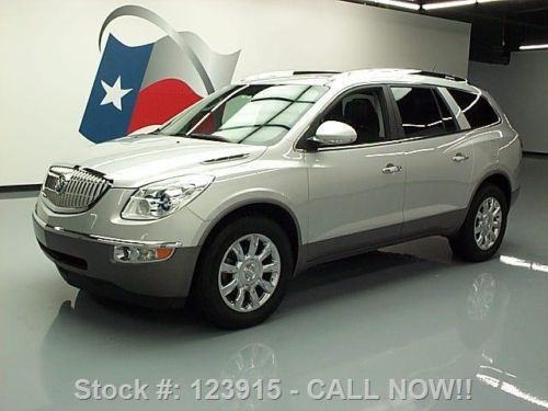 2011 buick enclave cxl sunroof nav rear cam 19&#039;s 63k mi texas direct auto