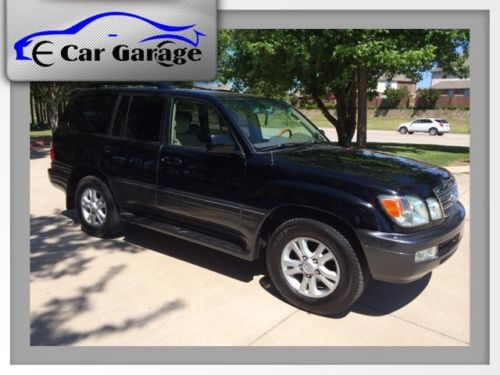 2004 lexus lx 470 1 owner nav rear entertainment