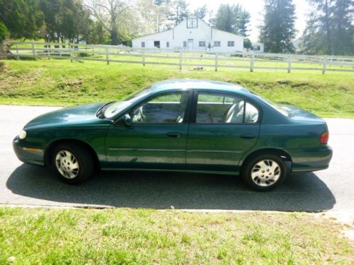 1999 chevrolet malibu 4dr sedan one owner low miles no reserve