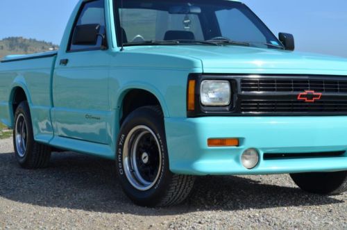 1991 chevrolet s-10 cameo edition, 10k miles, whipple sc, new condion, collect