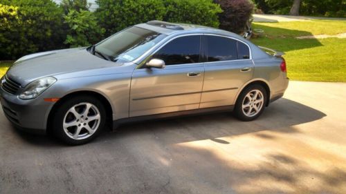 2004 infiniti g35 x sedan 4-door 3.5l loaded leather spoiler sunroof awd