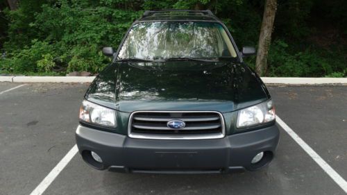 2003 subaru forester 5 speed manual super maintained all wheel drive no reserve