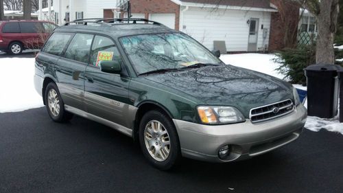 Clean 2001 subaru outback ll bean low mileage