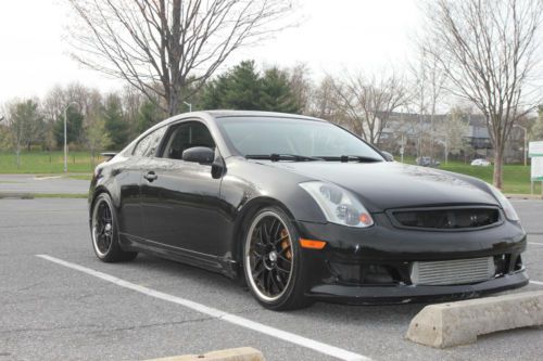 579hp turbo 2005 infiniti g35 coupe 6spd manual