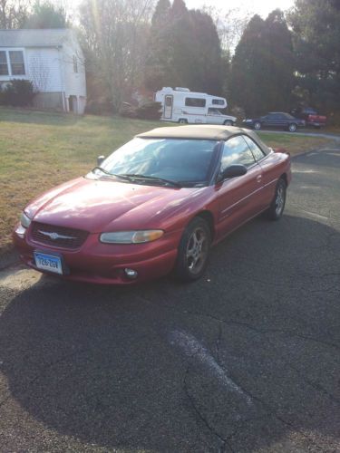 2000 chrysler sebring jxi convertible 2-door 2.5l