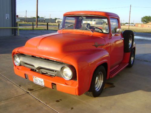 1956 ford f100, ratrod, hotrod