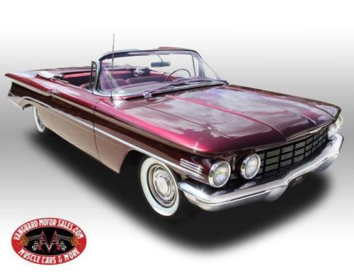 1960 oldsmobile 88 convertible rare protecto plate