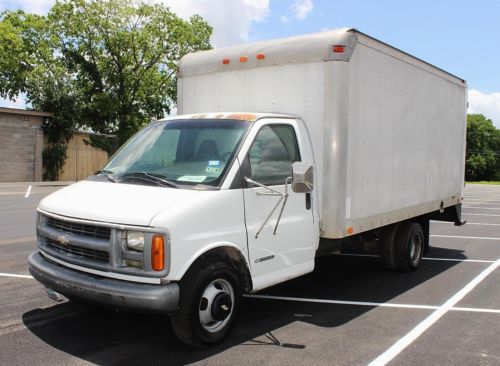 Commercial van chassis cab dually vinyl box bed am/fm stereo cruise