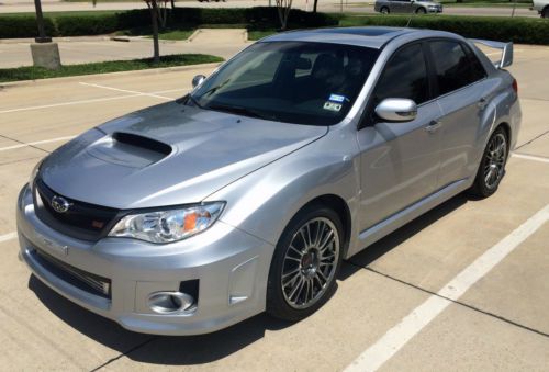 2013 subaru impreza sti limited, silver. 375whp new built motor forged internals