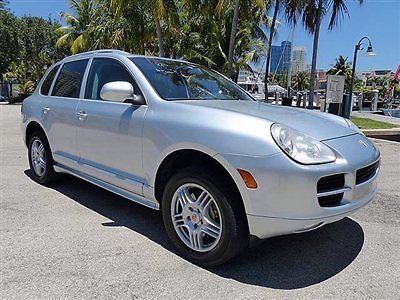 Florida 2006 porsche cayenne s v8 luxury sport suv amazing condition great price