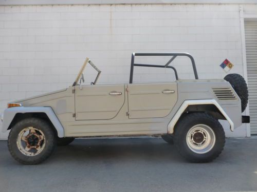 1973 volkswagen thing,  base, vw 1641cc duel port. the hard work is done.