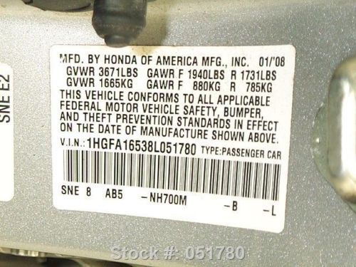 2008 HONDA CIVIC LX SEDAN AUTOMATIC ONE OWNER 51K MILES TEXAS DIRECT AUTO, US $12,980.00, image 12