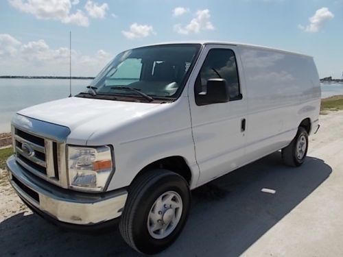 09 ford e-250 cargo - one owner florida van - above avg auto check -no accidents