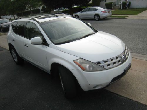 2005 nissan murano sl sport utility 4-door 3.5l - awd - leather - 1 owner