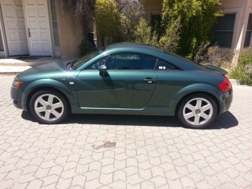 2000 audi tt quattro awd green, 5sp, priced to sell fast